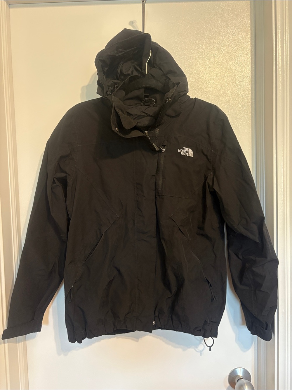 The North Face Black Hooded Shell Jacket